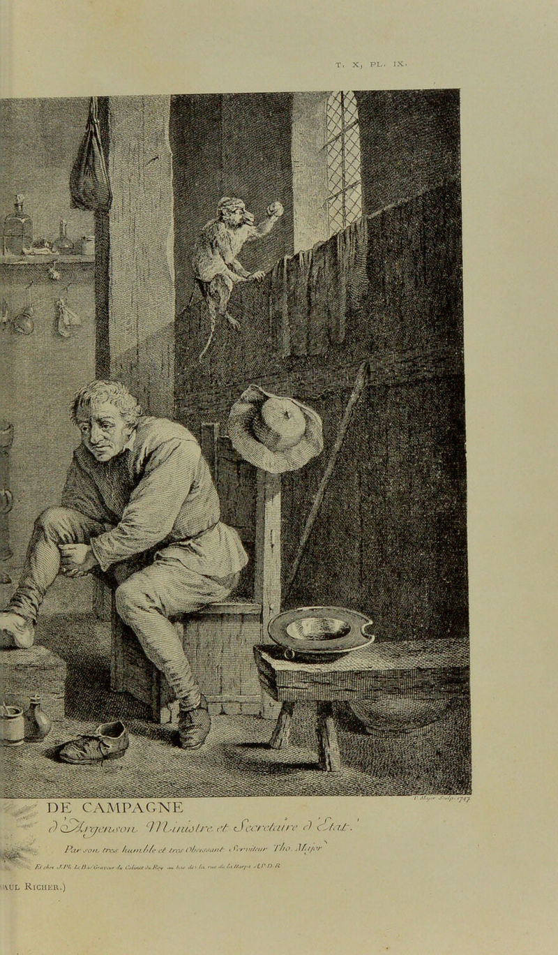 DE CAMPAGNE Q^sïC/rjctio'OJl V/ !'//u<J//v ii tjCCt r/xitre rl C^fril. Par son* trcs hunt/>fe et trvs 0/u'tssanf~ th-rn/Av//' i/>0. AfiJ/nu j.rt, unA'..* « ■*, /a • /..iuw< .ti'n u VUL Richer.)