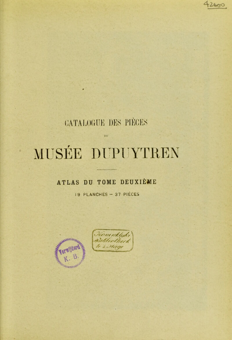 42.feorO ATLAS DU TOME DEUXIÈME I 9 PLANCHES - 37 PIÈCES ' •/>>>//<' s///;,/-, X i ■•*?/#//,~y//ssS 11 s >-Af*r//s J