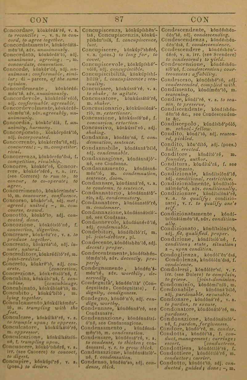 : ndweed (6a'iniAyHfiA) «* <n.B.ThirB, pacTenne. a aocle (ÓH'HOKT.ajn. 4aaeK0- •rae^T», ÓHHOKi.a'i.. 5 nocular (óhho'kk) j^p) o. lABycTT.KaeH't, ^BycMent. (•nominai (óaihio'Miniaji) n, • ÓHllOMHHa.TCHI,. AByHMeHt; —theorem, HioToiioBaTa xe- •jopeaia. inomious (-mhjs.c) o. Asy- iHiieux.. Mgrapher (6aHo''rpaij)'i,p) n. iS6Horpa4)’B,3KHBOTonBcaTe«XB. Doeraphic (-rpa^'^HK) o. 6ho- rr7>a(j)irHecKn; — al, o. —ckh. Weraphy (óafio'rpa^n) n. wKHTHC, 6Horpa(j)irB. oolosy (6afio'.TOAiKH) n. 6n- iV),TOrHB. } >loeically (6afi,xoM*nKaaH) Ktdv, ÓHo.Torir^ecKH. ^larons (6aSueì}'px,c)a. paac- j^anri. no 4B-fe. wed(6a'fine4)a. nn- ABynon.; —al a. ABynon., eh (ÓT.pn) n. ópbcTx.; — en, Oi. 6pÌlCTOB'I>. r *d (6-i,p4) n. nxnna, nn^re, ■coKoniKa; a. nxHnn: —ien. TOxnMeHi;e: —‘s eye of ifieiT, nxHHH norae^x.: _vi. ?v6iiBaM'b H.TH aoBB nxnnH, •th (6x.po) n. po'/K^enne; >)04T., npon3xo-/K4eirnp!- — May, po'/K4eifi, ^eiri, ; — nlaee, po uio M bero:—rizht, ' lac.rbAOTBeJto njiaB'i; — Moni, n. po'/K4euo rrpaBO. Wquit (6h'ckht) rt. ! '«.Tane, cyxapx.. CnoKeTT., Mjct (6ariee^Kx) vt. paano- j,. • TOBBBaMX., npbctrnaMX, iia ' IB'b; —ion, n. paano.TaB/i- HC, np-bennaHo; —or, n. iip'bc'bKaxeai., bisexual (óanee'Kcnnoaa) o. ABynoaeHX., ^BynoaoBX.; n, bisextious. bishop (6n'niT.n) n. enncKonx; —like, adv, enncKonCKH, noncKH: —rie n, enncKon- CXBO, enapxHB. bishop vt, npHcx.e^nHBBaM'B Kx.M't nepKBa; npasn^ace rae4,a Maa^t; npinpaBaMi.. bisk (6hck) n. cyna oxx> pai^n. bismuti! (6n''cM'i.e)n. óncMyxt; a, óncMyxoBX.. bison (óa'ua'fcn) n. ónsont, asiep. 4nBT. óhkx.. bisestile (òafice^KCXHa) a. BncoKCceiit. bisiilcous (-cx.aKx.c) a. A^y- KonsTeHi.. bit (6nx) KJxCHe oxx. nbmo, mniKa; ranxo; 6041. na ya- 4,a; vt. aacx'braMx., o6bii- Bajit, o6y34aBaMT.. bitcli (6hh) n. KyHKa: Mceii- CKax.a B'i> no4o6im skh- Boxnn. bite (6anx) rt. xann, ^tp- naMt, rpH3BaMx> ; ojKna- BaMx.; HaMptaBaMt; jia- evK^aMT,: n. xamea, aaKyc- Ka, oxxanKa, aaaneKx.; na- MaMa; —er, n. xanant, xanaro; —ins;, a, xanemi>, —ingly, adv, xaneme, na- BUxeaHO. bitter (6ii'xT.p) a. ropniiBi, ocx'i.p'fc, aroxi,; cBHpbrix.; capKacxuneH'f. ; n. ropun- Boexr.; —ish a. aaropuu- xeaeiri.; n. —ly, odi’, rop- VHBo: —s, n. ropuHBKa pa- KUJl,