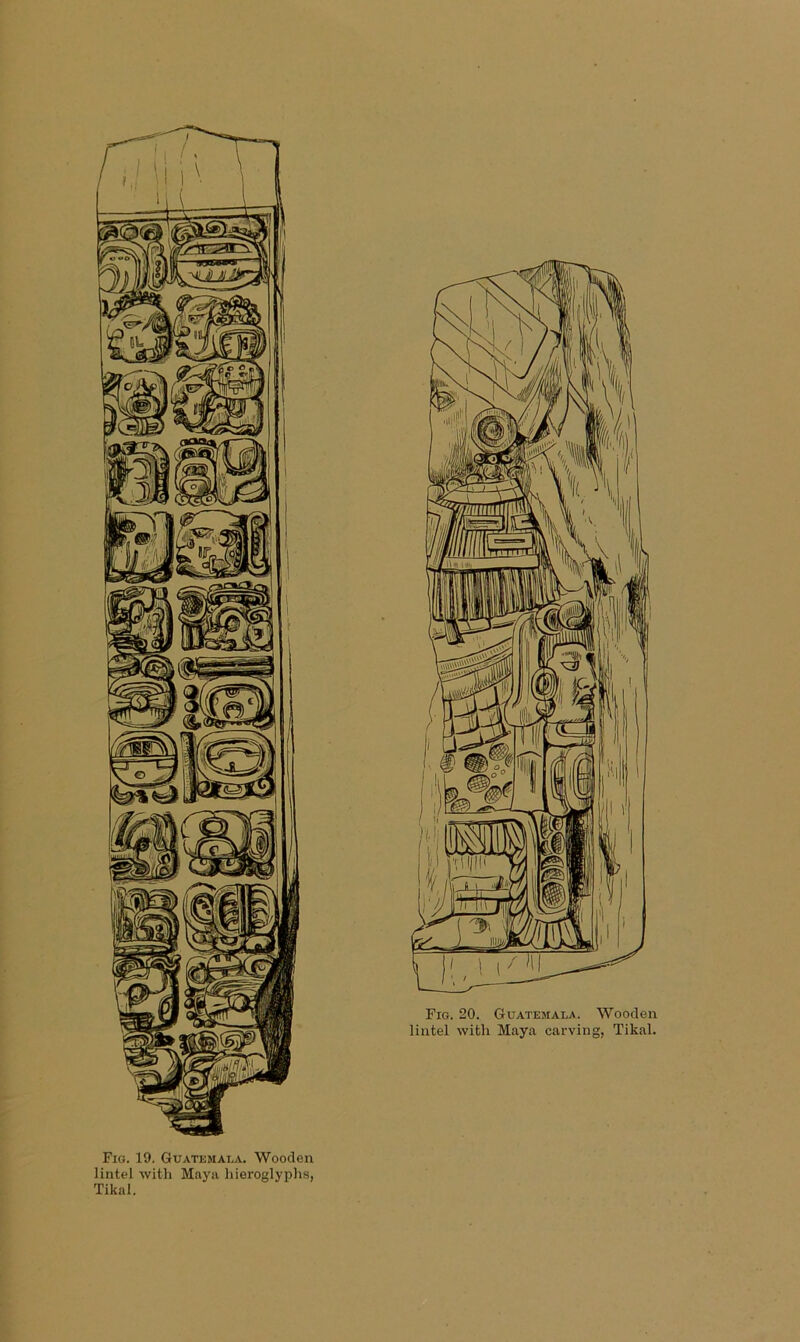 lintel with Mayii hieroglyphs, Tiknl.