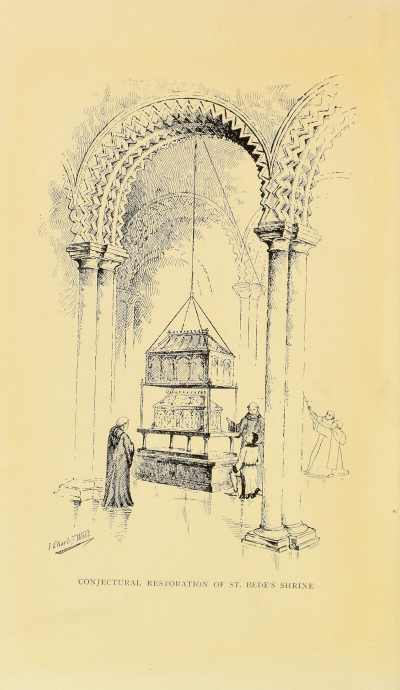 CONJi:CTURAL R ICS/'ORA'l’IOX OF S'l'. RICDF’S SHRINE