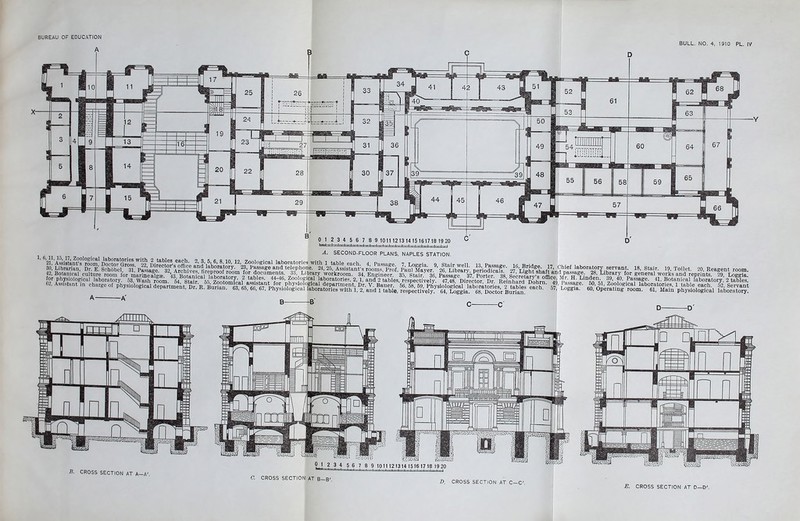 BULL. NO. 4, 1910 PL. IV 1 6 11 15 17 Zoolog' lib'- ri_MiNb, In Ar Lt b blAIIUN. 6--. Assistant in charge of physiofogieal department, D, E. Burian. IS ^ ‘ 5?'' ttj! -B. CROSS SECTION AT A—A'. ? 1 2 3 4 5 6 7 8 9 1011 121314 1516 17 18 1920 C. CROSS SECTION AT B—B'. D. CROSS SECTION AT C—C'. E. CROSS SECTION AT D—D'.
