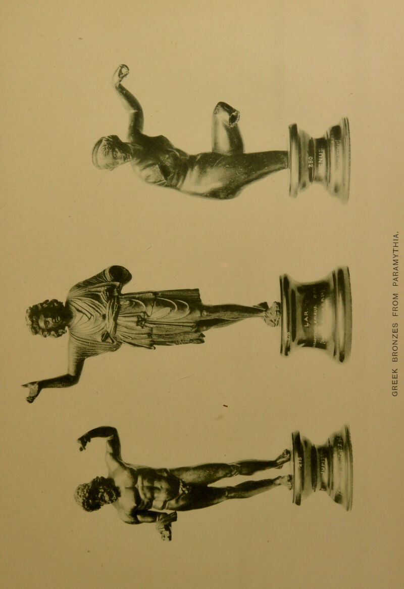 GREEK BRONZES FROM PARAMYTHIA.