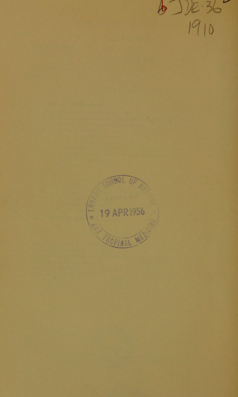 fllù 19 APR î?56 s^èm£w