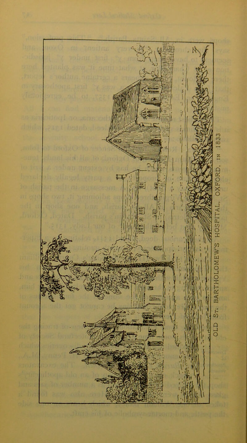 OLD St; BARTHOLOMEW'S HOSPITAL, OXFORD,