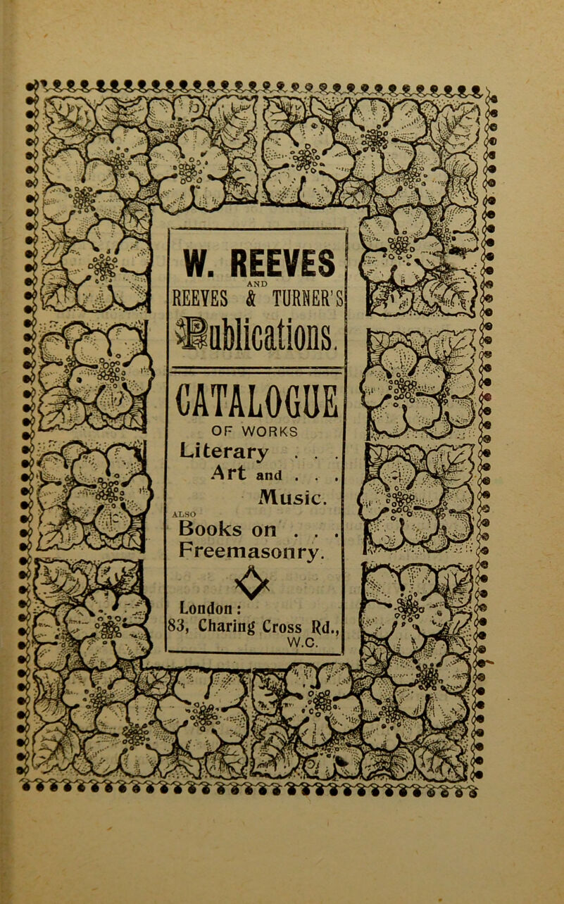 CATALOGUE OF WORKS Literary . . . Art and . . . Music. ALSO Books on . . . 'rrrrrr