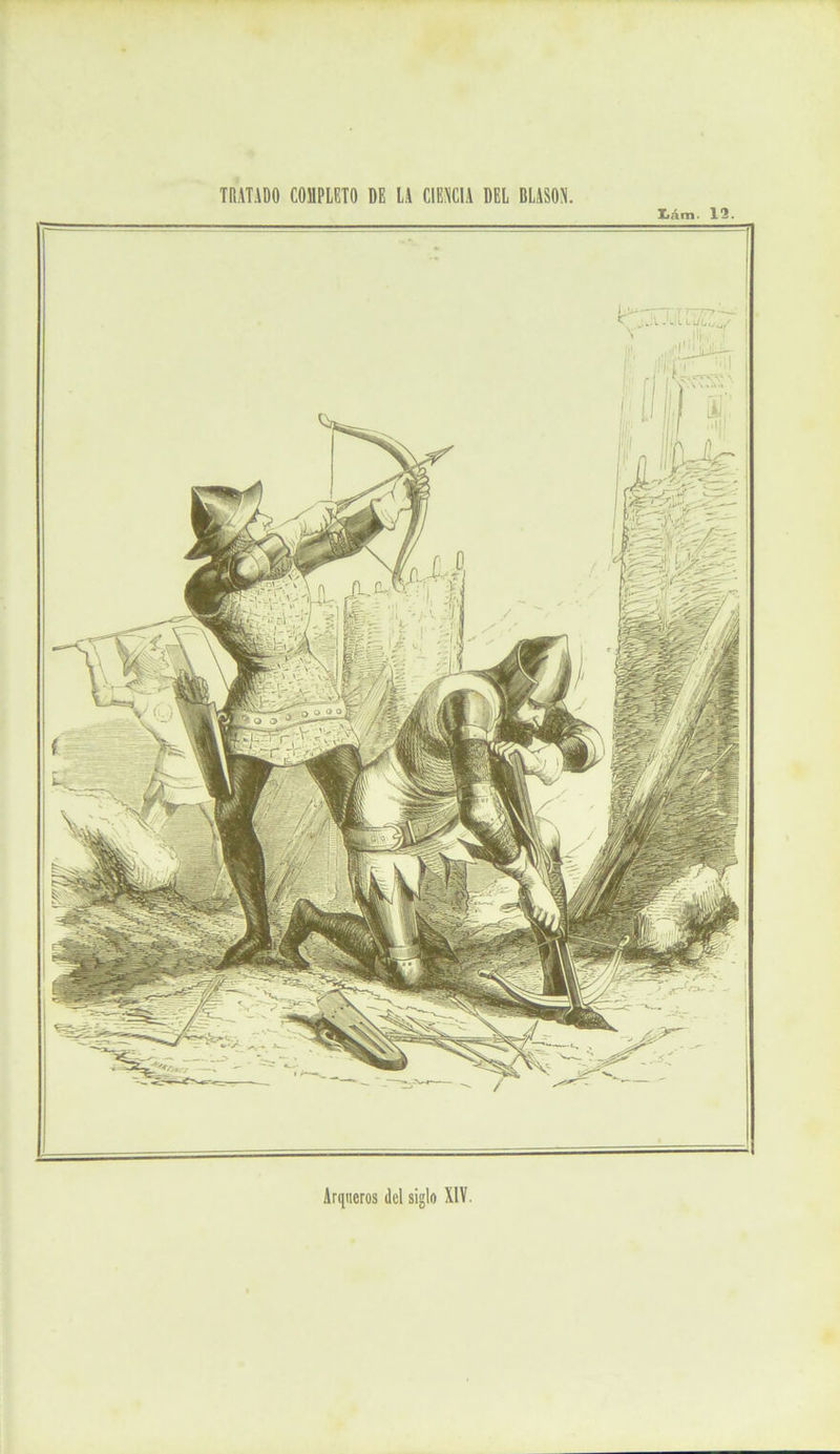 Xiám. 13 Arqueros del siglo XIV