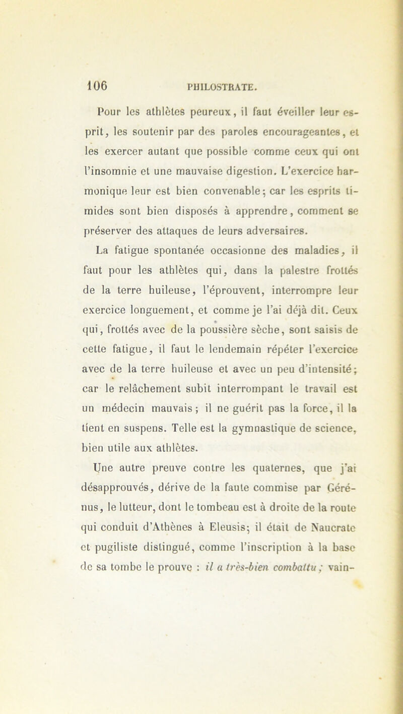Ρουτ 1θ8 αΐΐιΐβίοβ ρβυτβυχ, ίΐ ΓβυΙ ένβίΠβΓ Ιβυτ βδ- ρΠΐ, Ιβδ δΟϋΙβηΪΓ ρ&Γ (1β8 ρ3Γθ1βδ 6ηβθυΓ3£β3ηΐ68 , <ΐΙ 1β8 βχβΓοβΓ βαίαηΐ φΐβ ρο88Ϊΐ>1β βΟΓηηιβ ββυχ ηυΐ οηΐ Ι’ΐηδοηιηΐβ βΐ υηβ Γϊΐ3υν3Ϊδβ ο1ί§θδ1ίοη. 1/βχβΓβίββ Ηβτ- ιηοηϊςαβ Ιβιιτ βδΐ 6ΐβη βοηνβηβΒΙβ; 03Γ Ιβδ βδρπίβ Ιί- Γηΐάβδ δοηΐ 6ϊβη (ϋδροδβδ α βρρΓβηάτβ, βΟΓηπιβηΙ 86 ρΓβδβΓνβΓ (Ιβδ ΒίΙβηηβδ άβ 1βϋΓ8 3(1νβΓ83ΪΓβδ. Εβ Γ3ΐΐ§αβ δροηίβηββ οββδδΐοπηβ (Ιβδ πΐΒίβώ'βδ, ϋ ΓβιιΙ ρουτ Ιβδ 3.11ι1βΙβδ ςυί, (Ιαηδ 13 ρβΙβδίΓβ ίτοΙΙβδ (Ιβ Ια ΙβΓΓΘ Ιΐϋϊΐβϋδβ, Ι’βρΓΟυνβηΙ, ϊηΙβΓΓΟΠίρΓβ ΙθϋΓ βχβΓβϊββ 1οπ§ϋβηιβηΙ, βΐ βοηιπιβΐβ Γβΐ (1β]3 ϋίΐ. Οβυχ ΐ|ϋϊ, (ΥοΙΙέδ ηνββ <1β 1& ρουδδίβΓβ δββΐιβ, δοηΐ δβϊδϊδ άβ ββΙΙβ Γ3ΐΐ§υβ, ΐΙ ΓβυΙ 1β ΙβηάβπΐΗΪη ΓβρβΙβΓ Ι’βχβΓβϊββ 3νββ <1β 13 Ιβιτβ Ιιυϊΐβϋδβ βΐ 3νββ υη ρβη <1’ϊπΙθηδϊΙβ; β3Γ 1β ΓβΙαβΙιβΓηβηΙ δϋΙ>ϊ£ ίηΙβΓΓοιηρβηΙ 1β Ιγ3Υ3Ϊ1 βδΐ ιιη Γπβοΐββϊη ΓηηηνΒΪδ; Π ηβ §υβπΙ ρεδ Ιβ Γογοθ, ϋ Ιβ Ιίβηΐ βη δαδρβηδ. Τβΐΐβ βδΐ Ιβ ^γιηηβδίΐςυβ <3β δβίβηββ, Ιμθπ υΐϋβ 3βχ Βΐΐιΐβίβδ. ΙΙηβ βηΐΓβ ρΓβηνβ βοηΐΓβ Ιβδ ςυβΙβΓηβδ, ςυβ ΐ’βί (ΙβδΒρρΓοανβδ, άβπνβ ϋβ 1η ΓηηΙβ βοηιηαϊδβ ρ3Γ ΟβΓβ- ηαδ, Ιβ ΙυΙΙβυΓ, <1οηΙ Ιβ ΙοΓηβεηη βδΐ 3 άτοϊΐβ άβ 13 τουΐβ (]υΐ βοηάηίΐ εΓΑίΙτβηβδ 3 Είβυδίδ; ϊΐ βίβϊΐ (Ιβ ΝβηβΓαΙβ βΐ ρη^ϊΐίδΐβ (1Ϊ8ΐϊη§υβ, βοηιιηβ Γΐηδβηρίϊοη 3 Ιβ 1>3δβ (Ιβ 83 ΙοιιιΒβ Ιβ ρΐ’οανβ : ΐΐ α (τ'βζ-ύΐβη οοιηύαίΐιι; υβϊπ-