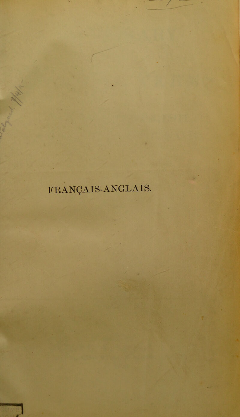 y i FRANQAIS-ANGLAIS.