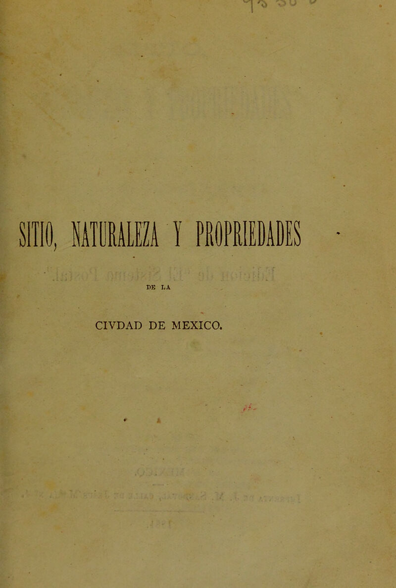 F DE LA CIVDAD DE MEXICO.