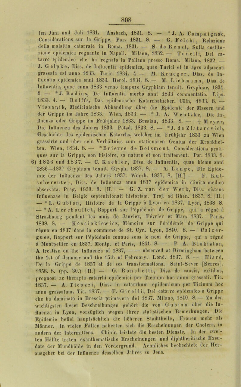 Ιεη Ιυηΐ υηιΐ .Ιαίΐ 1831. Αηδ1>3ο1ι, 1831. 8. — * 1. Α. Ο 3 Μ ρ 3 ΐ £ η3‘ε, Ο ο η 5 ί ιΐ όνη I ΐ ο η 5 δΐιι- 1β Οπρρε. Ραΐ’. 1831. 8. — Ο. Γοΐεΐιί, Κείβζΐοηε 3ε11ο ιηηίαΐΐϊη θ3(3πα1ο ΐη Ποιηβ. 1831. — 8. 3 ε Βεηζΐ, 8ιι1Ια εοδίΐΐη- ζίοηε βρϊίίβηιΐοα ΓβςηβηΙβ ΐη Νοροΐί. Μΐίβηο, 1832. — ΤοηεΙΠ, ϋεΐ εο- ΙιΊΠΌ ρρϊίίειιιΐοο εΐιε Ιΐ3 τε^ηβίο ΐη Ρα1Ϊ3ηο ρνεδδο Κοιηβ. Μΐίβηο, 1832. — .1. ΟεΙρΚε, ϋΐδδ. 3ε ΙηΠαεηΙΐβ ερΐ3ειηΐε3, ί[ϋ30 Ταιΐεΐ εΐ ΐη 3£νο αδρεεηΐί §ι·3δδ3ΐα εδΐ 3ηηο 1833. Τιη-ίε. 1831. 4.— Μ. Κοπε^ε γ, ϋΐδδ. 3ε Ιη- ΠυεηΙΐα ερΐδεηιΐεβ βηηΐ 1833. Ββΐ'οΐ. 1834. 8.— Μ. Εΐεϊπιαηη, ϋΐδδ. 3ε 1ηΰηεηΙΪ3, φΐ3β 3ηηο 1833 νεπιο Ιεηιροιε Οι·γρ1ιΐηιη ΙεηυΐΙ. 0Γ>ρΙίΐ3β, 1834. 8. — * 1. Β 3 3 ΐ π δ, Ι)β ΙηΩηεηΙΐα πιογ!)0 3ηηΐ 1833 εοιηηιεηΐθΐΐο. Είρδ. 1833. 4. — ΚοΙΓΓδ, ϋ3δ θρΐ3βηιΐδείιβ ΚοΙοιτΙιοΙίΐεδεΓ. Οοΐη, 1833. 8. — νΐδζβηΐΚ·, Με3ΐεΐηΐδε1ιε Α1)1ΐ3η31ηη§· ϊϊ6ογ 3ΐε Ερΐ3ειηΐε 3ει- Μβδεοη υη3 3εΓ Οπρρε ΐιη Ιηΐιιβ 1833. \νΐεη, 1833. — * 1. Α. ΛΥεηΙζΚε, ϋΐε Ιη- ίΐιιεηζη ο3εΐ' Οπρρε ΐιη ΓΓϋΐ^θΐιτβ 1833. Βι-εδίαυ, 1833. 8. — Μβγετ, Βίε ΙηΠυεηζβ 3εδ Ιοίιτεβ 1833. ΡοΙδ3. 1833. 8.— *1. 3ε Ζ I 3 I η γ ο ν ΐ εΐι, ΟεβεΙπεΐιΙ,ε 3βδ ερκίειηΐδείιεη ΚβΙβπΊΐδ, ινεΐεΐιει- ΐιη Γπϊ1ι]31ιγ 1833 ζα ΛΥΐεπ ^ΓβδδΪΓΐε υη3 ϋΒεχ' δεΐη Υειίιϊΐΐηΐδδ ζιιιη δίοΐΐοηδι-εη Οεηΐιΐδ 3θγ Κχ3η1<1ιεΐ- Ιεη. ΛΥΐεη, 1834. 8.— *Βπ'επ·ε 3β ΒοΐδηιοηΙ, Οοηδί3ει·3ΐΐοηδ ρταΐΐ- ηαεδ δην 13 Οπρρε, βοη ΙπδΙοΐοε, δ3 ηβίανε βΐ βοη Ιΐ’3Ϊ(ειηεηΙ. Ρβγ. 1833. 8. 6) 18 36 υπ3 183 7. — Ο. ΚηεΙιΙεο, ϋΐδδ. 3ε ΙηΠπεηΙΪΒ, <ρΐ3ε Ιιΐειηε βηηΐ 1836—1837 Οι-^ρίχΐβΐη ΙεηυΐΙ. Οεγρίι. 1837. 8. — Α. Εβη^ε, Όΐβ Ερκίε- ηιΐε 3ργ ΙηΩυεηζβ 3εδ Ιοίιοεδ 1837. \Υϋι·ζ6. 1837. 8. [Η.] — Γ. ΚχιΙ- 8 ε 1ι ε γ β υ 1 ε ν, ϋΐδδ. 3β ΙηΟηεηζΒ 3ηηο 1837 ερΐ3ειηΐο3 ΐη εΐΐηΐεο τηε3ΐεο ο6δει·ναΐ3. Ρΐ'3£, 1839. 8. [Η.] — β. Ζ. νβη 3ετ 'ΝΥβνΙί, Όΐδδ. δΐδίεηδ ΙηΩυεηζεε ΐη Βε1§ΐο δερίεηίποηηΐΐ 1πδΙοπ3ΐη. Τγβ). β3 Κΐιεη. 1837. 8. [Η.] — * Ε. Ουΐπβη, ΗΐδΙοΐΓε 3β 1β Οπρρε ά Εγοη εη 1837. Εγοη, 1838 8. — *Α. Εει·ε6οη11εΙ, ΚβρροΓΐ δην Ι’όρίδόιηΐε 3ε Οι-ΐρρο, <ριί 3 Γόςηό ά 8ΐΐ'3δ6ουι·^ ρεη3ηηΙ Ιεδ ηιοΐδ 3ε «ίβηνΐετ·, Γόνοι εν εΐ Μ 3ΐ*δ 1837. Ραπε, 1838. 8. — Κ ο δ ε ΐ 3 1< ΐ ε\ν ΐ εζ, Μόιηοίοε δυο 1’έ?ΐ3εππε 3ε Οι-ΐρρε ηυΐ Γ6^η3 εη 1837 33ΐΐδ ΐβ εοιηηηιηθ 3ε 81. Ογν. Εγοη, 1840. 8. — Οθΐζβι·- £υεδ, Κβρροιΐ δΐιε 1’όρΐ3όηιΐε εοηηηε δοιίδ 1β ηοηι 3ε Οπρρε, (μιΐ α Γβ§ηέ 3 Μοηίρείΐΐει· εη 1837. ΜοηΙρ. εΐ Ρβοΐδ, 1841. 8. — Ρ. Α. Βίαια δ Ιο η, Α ΐΓβαΙΐδβ οη ΙΙιε ΙηΩηεηζβ οΓ 1837, ο6δεινε3 3ΐ Βΐπηΐη^ΐιεηι ΙιεΙινεεη Ιΐιε ΙδΙ οί 33ηπ3ΐ·γ 3η3 ΙΙιε 1516 οί Γε6πΐ3ΐ·γ. Εοη3. 1837. 8. — ΙΤΐ3 γ 3, Βε 13 Οπρρε 3ε 1837 εΐ 3ε δ8δ Ιι·3ηδΓοπη3ΐΐοηδ. 83ΪηΙ-δονεο [δειτεδ]. 1858. 8. (ρρ. 30.) [Η.] — Ο. ΚοηεΙιοΙΙί, ϋΐδδ. 3ε εβηδΐδ, εχΐίΠηίδ, ρΓΟ^ηοδϊ αε 11>ει·3ρΐ3 εβίθίτΐιΐ ερΐ3ειηΐεΐ ροε Τΐεΐηηηι Ιιοε 3ηηο £Γ3833ΐΐ. Τΐε. 1837. — Α. Τΐεοζζΐ, Βΐδδ. ΐη ΟΒίηιτΙπιηι ερΐ3εηιίευιη ρεο Τΐεΐηηηι Ιιοε αηηο £Γ3δδ3ΐυηι. Τΐε. 1837. — Γ. ΟΐνεΠΐ, Όοΐ εοΐοπο ερΐ3ειηΐεο ο Οιΐρρε εΐιε Ιιο 3οηιΐηαίο ΐη Βοοδεΐα ρπιύβγεί’ο 3ε1 1837. ΜΜοηο, 1840. 8. — Ζα 3εη \νΐε1ι1ΐ£δ1εη άΐβδβι* ΒεδοΙίΓεΐΐηιη^εη ^εΐιδι! Οΐε νοη Ο η 6 ΐ 3 η δΐιεν 3ΐε Ιη- Ωιιεηζα ΐη Εγοη, νοί’ζϋ^ΙίεΗ ινε^ειι Πινεν δΐηϋδΐΐδείιεη Βειηοιίαιηςεη. ϋΐε Ερΐ3εηιΐε 6είϊε1 1ΐ3ηρ1δ3ε1ι1ΐε)ι 3ΐε Ιιδίιειεη δίαδίΐΐιεΐΐε, Γΐ'βυεη ιηοΐιι* ηΐδ Μδηηεΐ'. 1η νΐεΐεη Γαΐΐεη ηαίιετίεη δΐεΐι Οΐε Ει-δείιεΐηιιη^εη 3ογ ΟΙιοΙογο, ΐη ηη3επι 3ογ ΙηΙεπηΐΙΙβηδ. ΟΙιίηΐη ΙεΐβΙεΙε 3ΐε δοδίεη Βΐοηδίβ. Ιη 3ει· ζηεΐ- Ιεη ΙΙαΙΠε ΙιαΙεη εχαηΐΐιειηαΐίδείιε ΕΓδοΙιεΐηιιη^εη ηη3 3ΐρ1ι11ιει·ΐ(ΐδθ1ιε Εχδη- 3βΙε 3ογ Μιιη31ιδ1ι1ε ΐη 3εη νοπίενκπιηδ. Αείιηΐΐεΐιεδ ΙιεοδβεΙιΙοΙο 3οι- Πον- 3υ8$ε1)ει· 6οΐ 3ογ ΙηΠηοηζα 3εδδθ16εη Ιηΐιοεδ ζα Ιεηο.