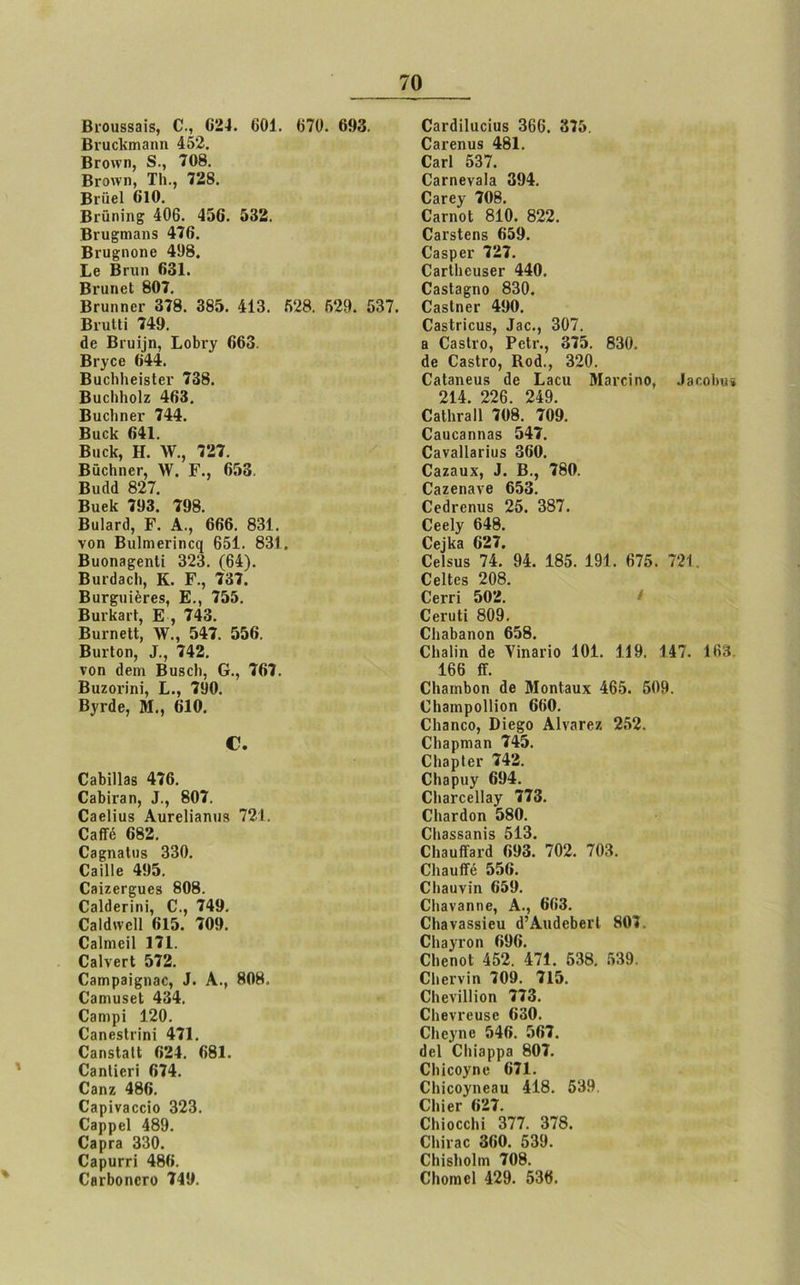 Βι·ου883Ϊ5, 0., 024. 601. 670. 693. Βιυείαηβηη 452. Βτοινη, δ., 708. Βι-ο\νη, Τΐι., 728. Βιϋεΐ 610. Βΐ’ΰηΐη^ 406. 456. 532. Βπΐ£ΐηαηδ 476. Βπΐ£ΐιοηε 498. Εε Βπιη 631. ΒνιιηεΙ 807. ΒηιηηβΓ 378. 385. 413. 628. 629. 537. ΒηιΙΙΐ 749. άε Βιυϊ]η, Εο6ι·γ 663. Βι^οβ 644. Βαοΐίΐιβΐδίεΐ' 738. ΒιιεΙιΟοΙζ 463. Βυείιηει· 744. ΒαοΙί 641. Βιιοΐί, Η. \ν., 727. ΒΰοΗηβΓ, λν. Ε., 653. Β ιι 6(1 827. Βυείί 793. 798. ΒιιΙεγΟ, Ε. Α., 666. 831. νοη Βιι1ηιεΓΪηοο[ 651. 831. Βυοη3£6ηΙί 323. (64). ΒυνΟεεΙι, Κ. Ε., 737. ΒϋΓ^ιιϊβΓβδ, Ε., 755. ΒανΙοιΊ, Ε , 743. ΒηπιεΙΙ, \ν., 547. 556. ΒυιΊοη, Ε, 742. νοη 6ειη Βυδοΐι, Ο., 767. Βιιζονΐηΐ, Ε., 790. Β^ι6β, Μ., 610. €. ϋ3ΐ)ί1ΐ38 4 76. ΟβΟίΓβη, 1., 807. Οοβίΐϋδ Αιη·ε1Ϊ3ηιι« 721. ΟβίΓβ 682. Οβ^ηΒΐπδ 330. 03ϊ11β 495. 03ΐζ6Γ£αβ8 808. 03ΐ6βΓΪηΐ, 0., 749. ΟβΙάινεΙΙ 615. 709. Οβίηιεϊΐ 171. ΟβΙνειΊ 572. ΟβΓηρθΐ^ιίθε, 3. Α., 808. Ο'βΐϊΐυδεΙ 434. Οβηιρί 120. ΟβηεδΙπηί 471. ΟβηδΙοΙΙ 624. 681. Εβηΐϊβΐ'ϊ 674. Οβηζ 486. Οβρΐνβεεΐο 323. Οβρρεί 489. Οβρτβ 330. Οβρυιτΐ 486. ΟβΓ&οηεΐΌ 749. 03ΐ·4ί1ϋείιΐ3 366. 375. Οβι-εηυδ 481. ΟβΓΐ 537. ϋβΓηενβΙα 394. 03Γεγ 708. ΟβπιοΙ 810. 822. ϋβΐ’δίεηδ 659. Ο'βδρει· 727. ΟβΓίΙιειίδεΓ 440. θ3δΐ3^ηο 830. ΟβδΙηει- 490. Οβδΐπειίδ, 130., 307. β ΟβδΙνο, ΡεΙι·., 375. 830. 6ε ϋβδίΓΟ, Κοά., 320. ϋβίθηεαδ 6ε Εβοιι Μβνεΐηο, .Ιθγ.οΙηι» 214. 226. 249. 03ΐ1ΐΓ3ΐ1 708. 709. 03υε3ηη3δ 547. 03ν3ΐΐ3ΓΪυδ 360. 03Ζ3υχ, 1. Β., 780. Οβζεηβνβ 653. Οεάΐ'εηιΐδ 25. 387. Οεείγ 648. Οε)ΐ43 627. Οεΐδΐΐδ 74. 94. 185. 191. 675. 721. ΟεΙΙεδ 208. Οειτΐ 502. / ΟεπιΙΐ 809. ΟΙΐ363ηοη 658. Οΐιβϋη 6ε νϊηβπο 101. 119. 147. 163. 166 ίϊ. ΟΙΐ3ΐη6οη 6ε Μοηίβιιχ 465. 509. 01ΐ3ΐηρο11ΐοη 660. Ο1ΐ3ηοο, ϋΐε^ο ΑΙνβΓβζ 252. 01ΐ3ρηΐ3η 745. ΟΙιβρΙεί' 742. ΟΙιβριιγ 694. ΟΙΐ3Γοε1ΐ3χ 773. ΟΙιβγΟοπ 580. 01ΐ3883ηΪ8 513. 01ΐ3ΐιίΓ3ΐ·4 693. 702. 703. 01ΐ3ΐιίΤέ 556. Οΐιβηνΐη 659. Οΐιβνβηηε, Α., 663. 01ΐ3ν33δίεη 6’ΑηάεΕβιΊ 807. 01ΐ33'ΐ·οη 696. ΟΙιεηοΙ 452. 471. 538. 539. Οΐιεινϊη 709. 715. ΟΙιενϊΙΙΐοη 773. Οΐιεννεϋδε 630. ΟΙιε)’ηβ 546. 567. 6ε1 01ιΐ3ρρ3 807. Οΐιΐεογηε 671. ΟΙιΐεθ)Ίΐε3ΐι 418. 539. ΟΙιΐεΓ 627. ΟΙιίοεεΙιί 377. 378. Οΐιίνβε 360. 539. Οΐπδΐιοΐιη 708. ΟΙιοηιεΙ 429. 536.