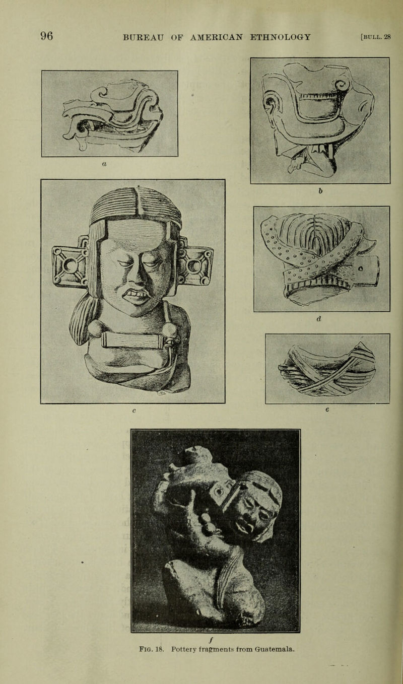 / Fig. 18. Potters' fragments from Guatemala.
