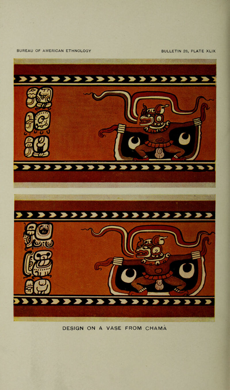 DESIGN ON A VASE FROM CHAMA