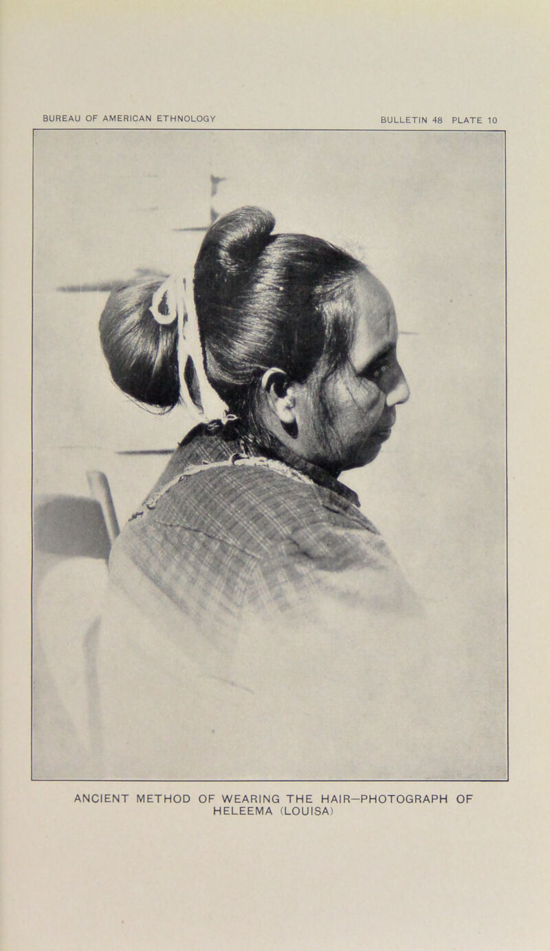 ANCIENT METHOD OF WEARING THE HAIR-PHOTOGRAPH OF HELEEMA (LOUISA)