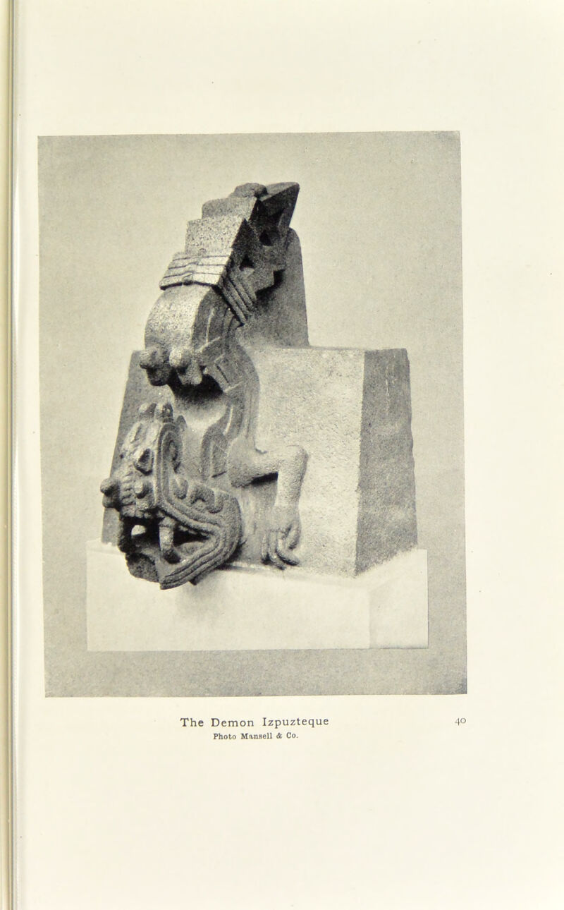 ii f ! I [ I I: The Demon Izpuzteque Photo Mansell & Co. 40