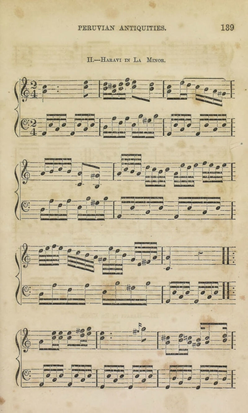 II.—Haeavi in La Minor.