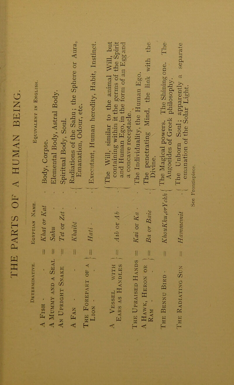 o CQ Z < I •J3 n o 2: C4 2: < > s o» o CQ 13 . ^ <u o </3 'V*' a 1-1 ^ O oi ^ a _ o ^ a T3 ^ O S 22 W rt V4 O o o r-' 'o. C/) a ja o 3 <U ■a ° (/) <DT2 50 >•*> 'a o cc w ■ Cb II •S5 s •r gw in K O. ^a -*-» w a ja a X <v a -a ° 5 £ a X a a o a X W 3« U C ••-• Z3 CL ^ ^-C/2 ag- g^W +j a •—I '-M a a o tw S w o —H 3 r- ri a C i2 a o a a a w D O H a a ^ -a a' •■S-S-S c - ™ •aw 8 ^ a 2 •s|> a a a affi 8 aa g o a '-^ a a a w 5 a a £ 5 a (u a -a S a 3 'O tuO _a -4-» a a > a . a a a a a c a I—I > a a ‘5 -a 33^ H H a <— u, a a o tx . a >1 ■a -a .a a. .a o ^ o ard -a 33 H 04 w a a a tH O 04 o .*H T3 a‘a ^ o S b/: !-h .4O H—I Oh < 7: < H 3< >• O a ?3 o N! u o <5 00 ^ cs t22 u o i-t o <s >i: O) L* O o 2< W H -fj 2; U) H U a hJ (f) ^ <* < E ^ £ a ^ S ?: C/3 h a o £ Oh z C z fe ' o H a --- cu W K . O CIh Z o So H a h w « a a a z •< s« c/^ < W c/3 w c/} Z o z o « u X a w tn hH £ a O ^ a 9 M a z z w 22 w a The Radiating Sun = Hammemit . i Unborn Soul; apparently a separate ( emanation of the Solar Light. See Frontispiece.