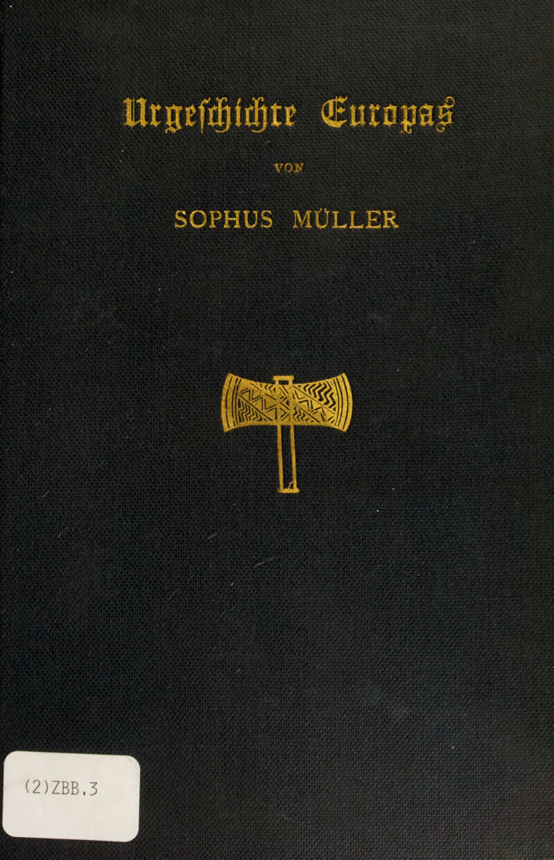 Mrpffidjte €u?øpa$ vo# . SOPHUS MOLLER