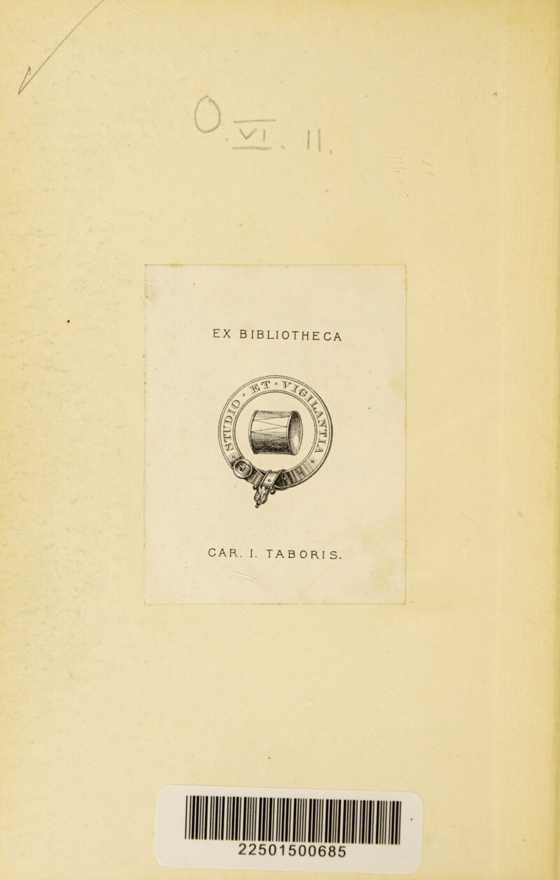i — . V CAR. I. T A B O RI S.