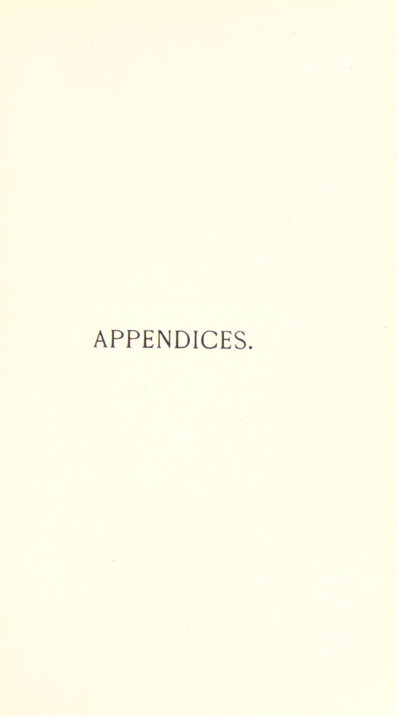 APPENDICES.