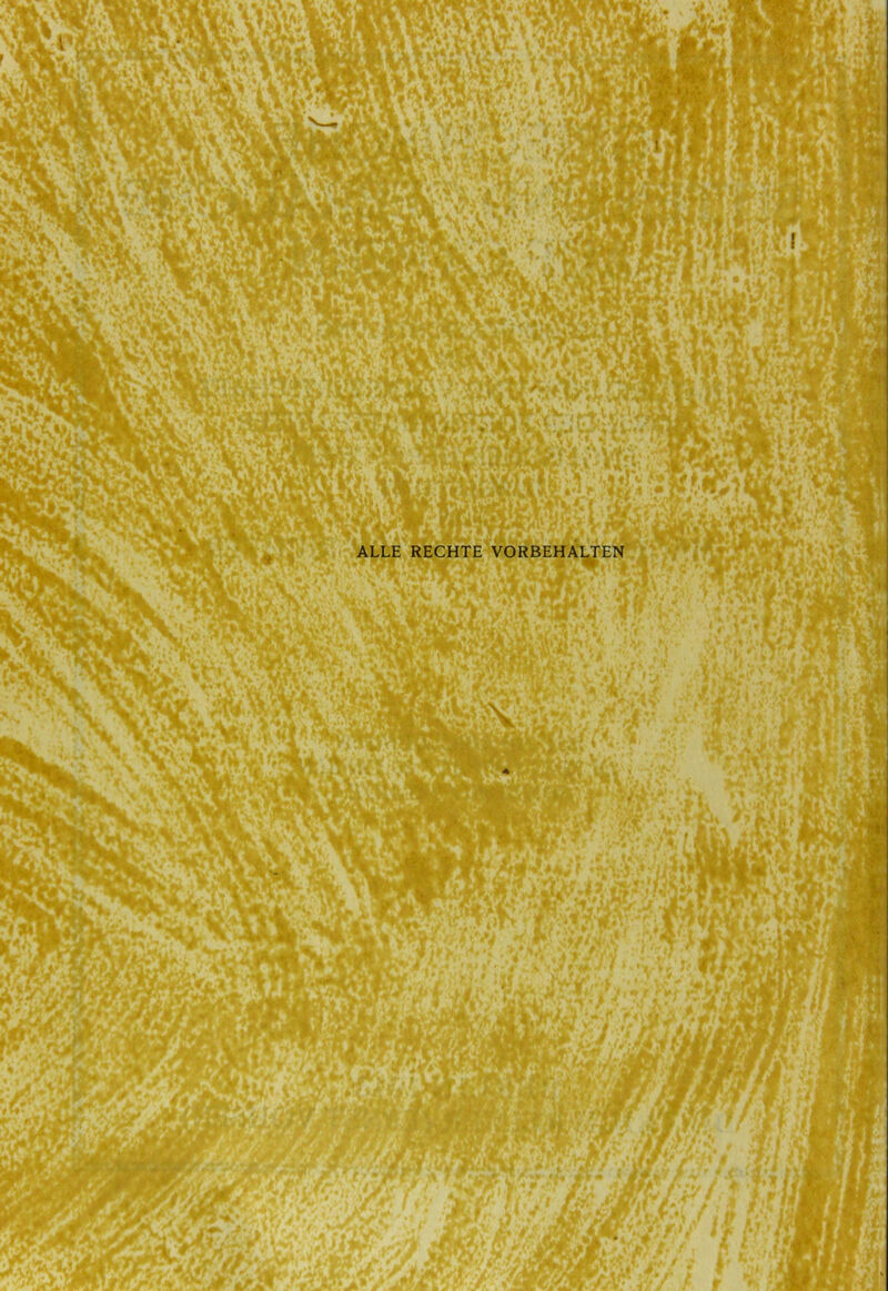 ALLE RECHTE VORBEHAU'EN