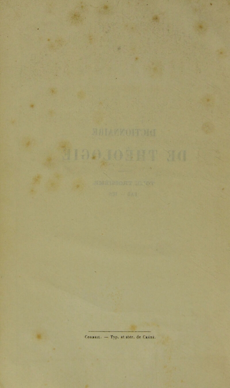 Connaît,, — Tvp. et ster. de Crrtf.,