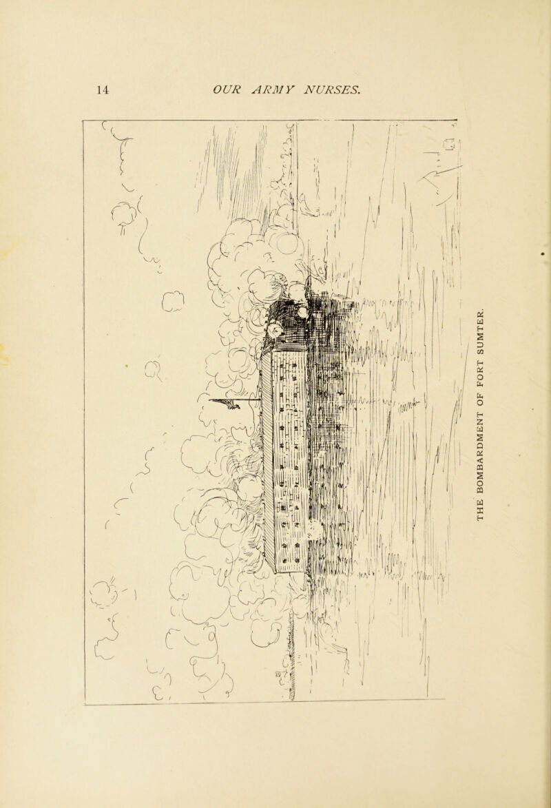 THE BOMBARDMENT OF FORT SUMTER.