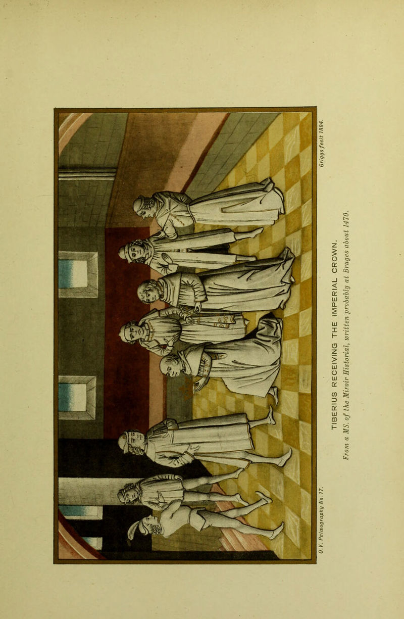 TIBERIUS RECEIVING THE IMPERIAL CROWN.