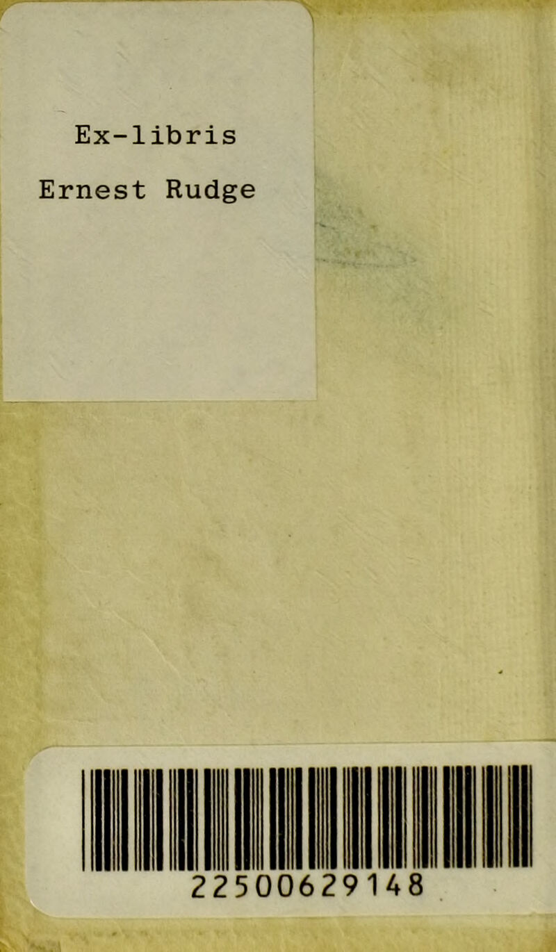 Ex-libris Ernest Rudge 22500629148