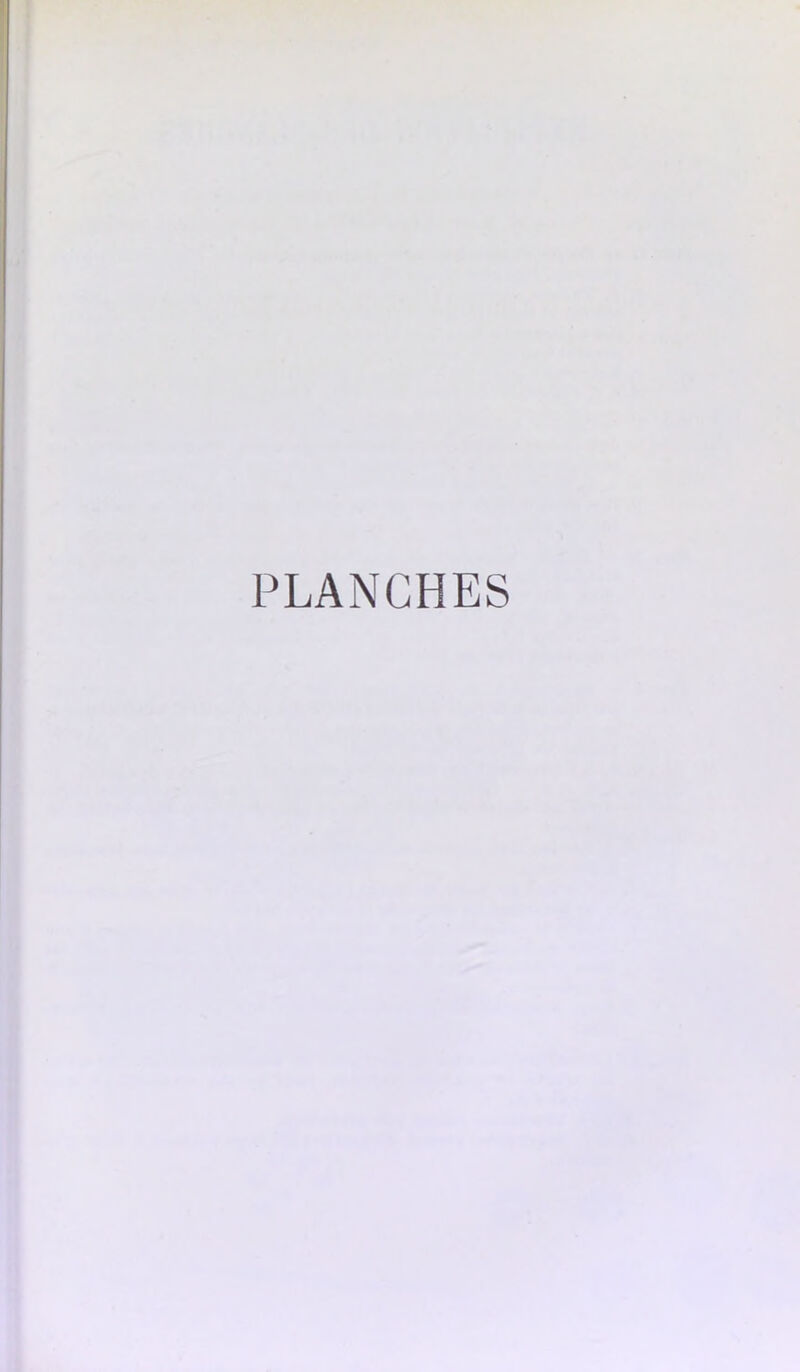 PLANCHES