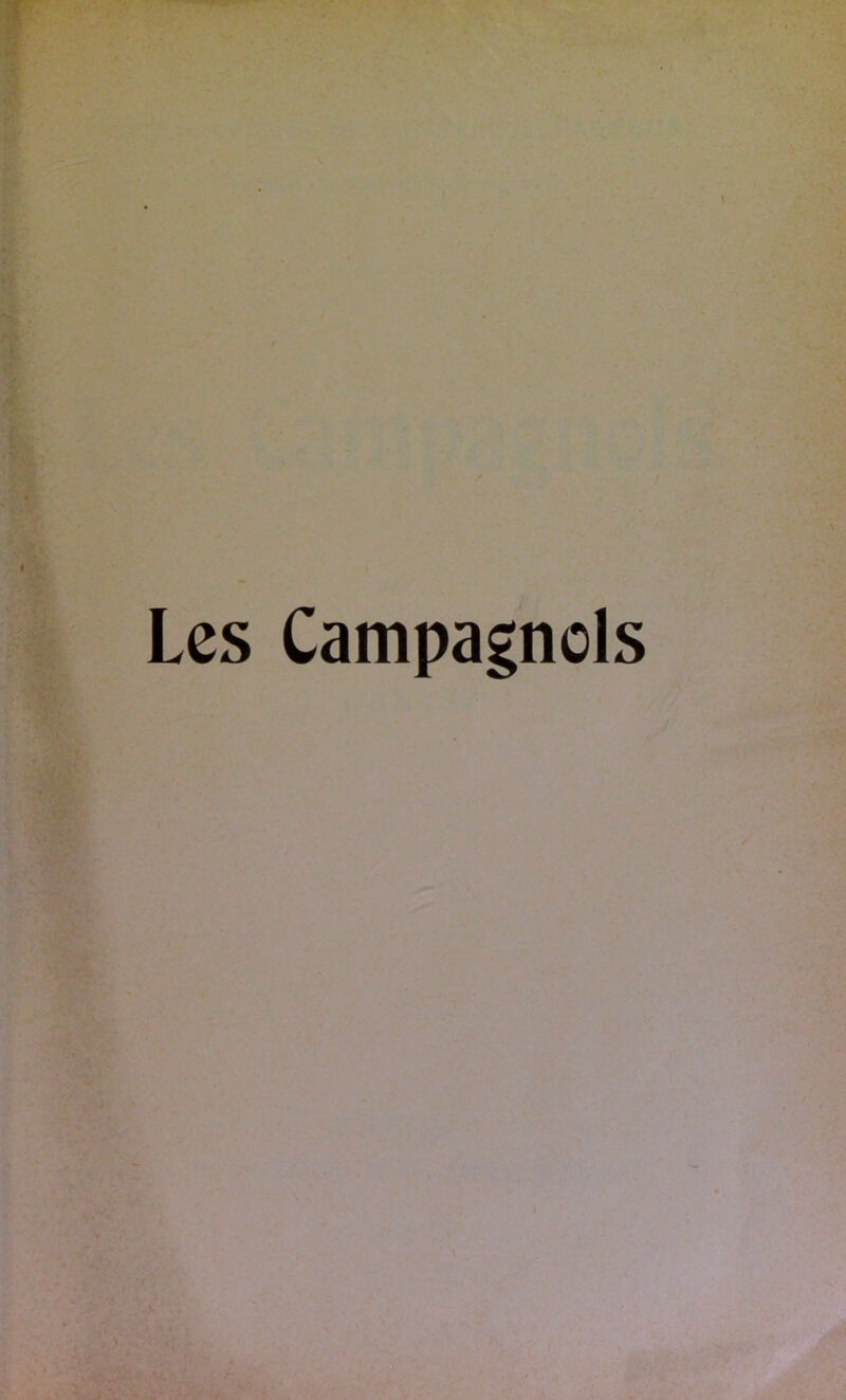 Les Campagnols