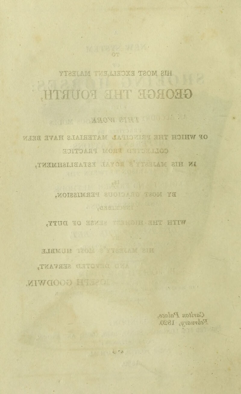 YT8SUJ-1 r1.%iJaDX3. T80M glH jiTauoa aHT aoaoao Aao'M svak aJAiaaTAi^ sht momw ao aaiT'OAaa lioai iiv ,Ti«aMHaiJaAia3 ' ^ vr.^2(.AM aiH m .noiaaiMsa*! „ -l«on Ya ^YTOa ao SBYi- -.-.a^/iK -IHT HTIW • 3^: ajaKUH -. Ai3.AiA#f-3'lK *Ti«A7Haa aiiwV'ua : .iixwaooo sto\V«oO ,os8i