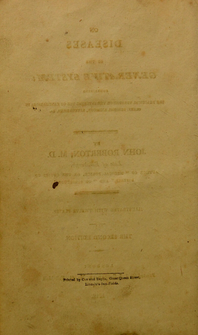 s Wfitod by Cox and Baylis, Great Queen Street, Lincolu'a-Jnn-Fielda.