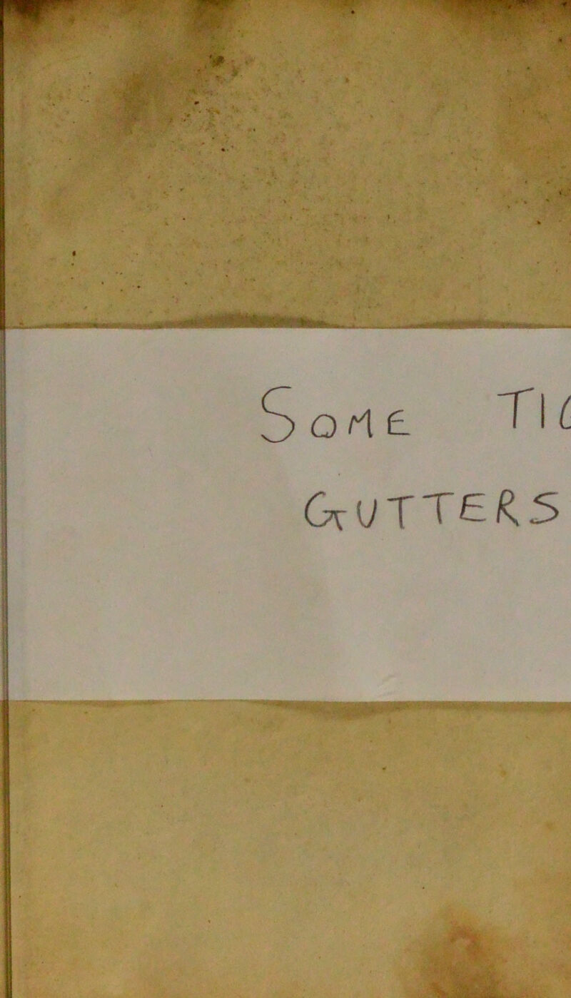 5 on e Tu GrUTTERS