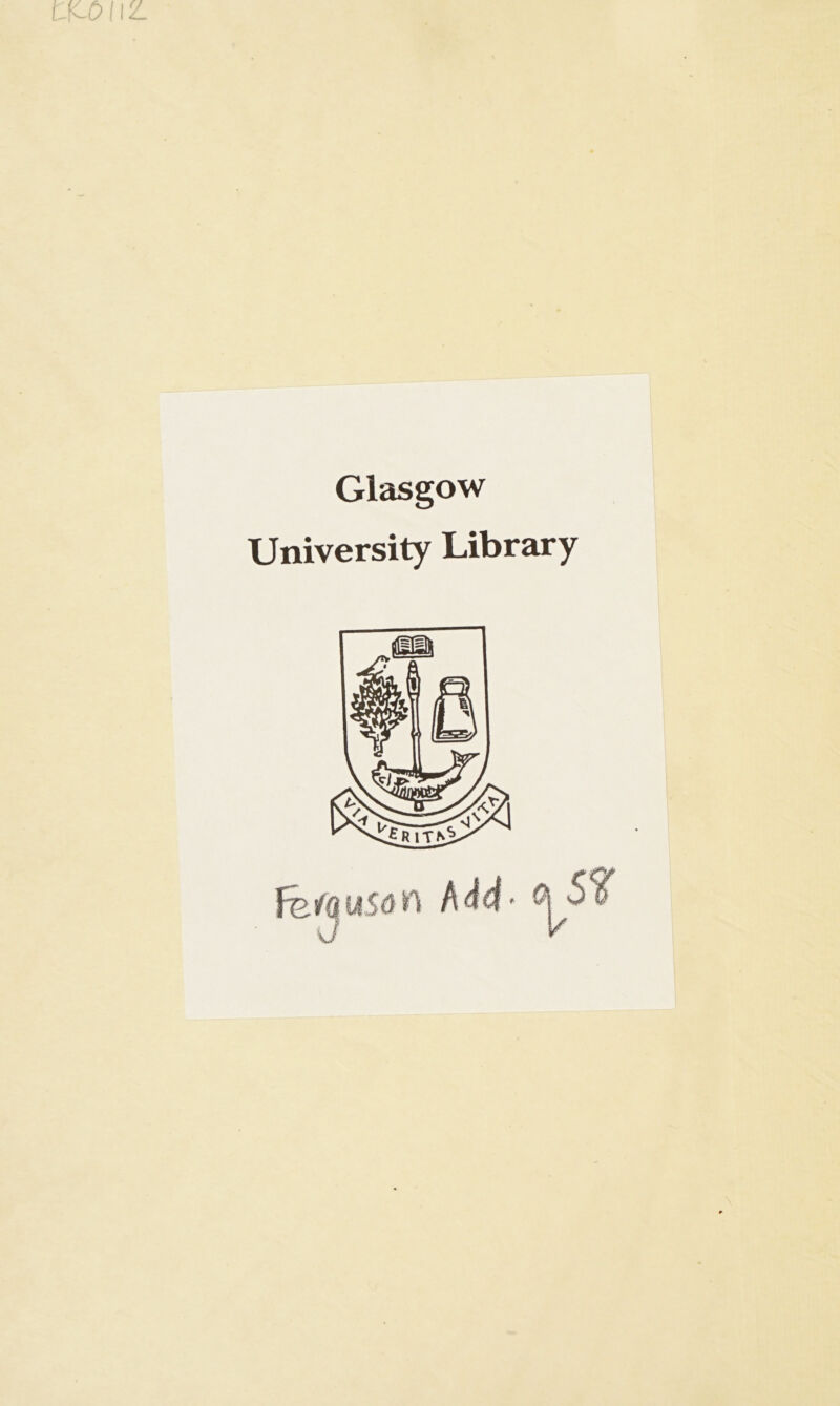 Glasgow University Library