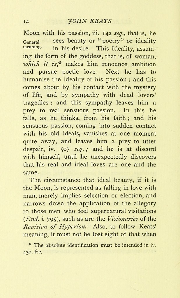 John Keats : a critical essay / by Robert Bridges