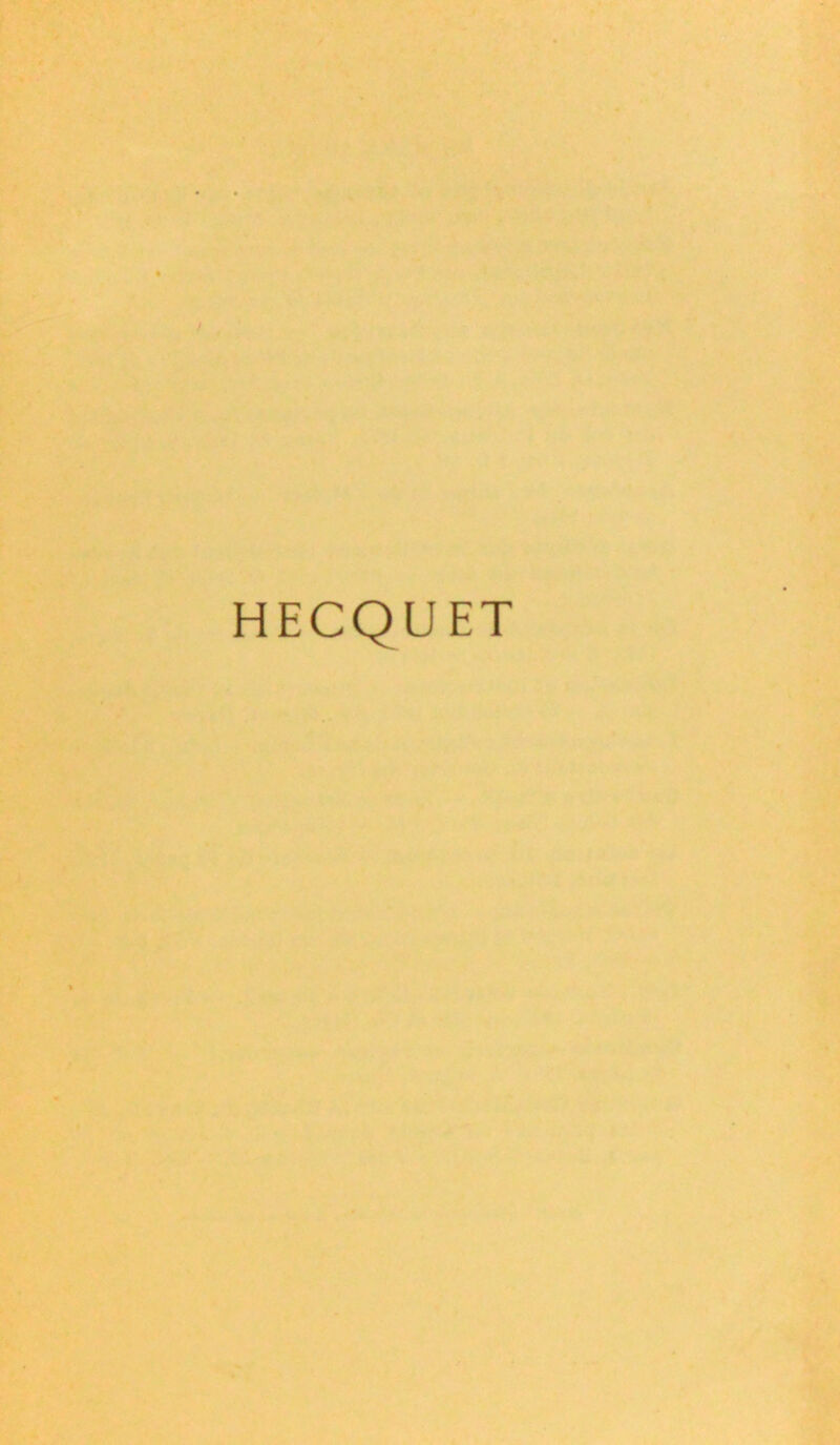 HECQUET