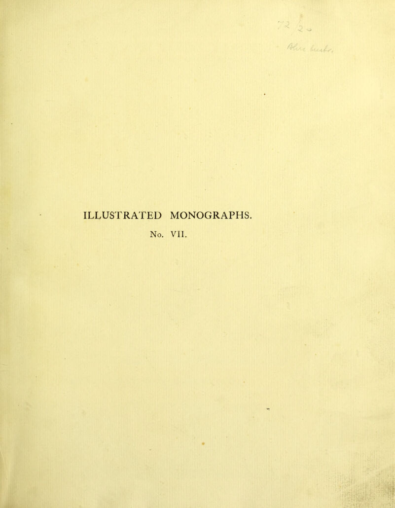 ILLUSTRATED MONOGRAPHS. No. VII.