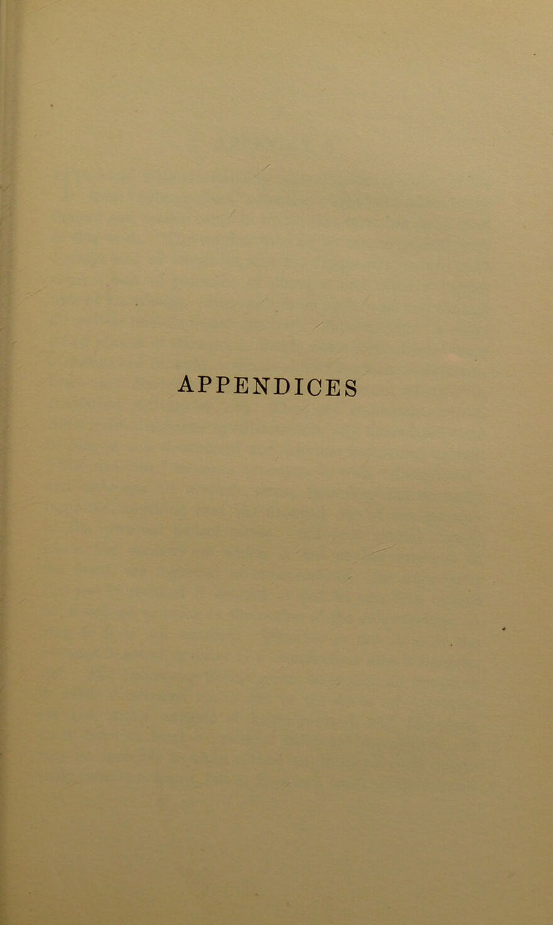 appendices