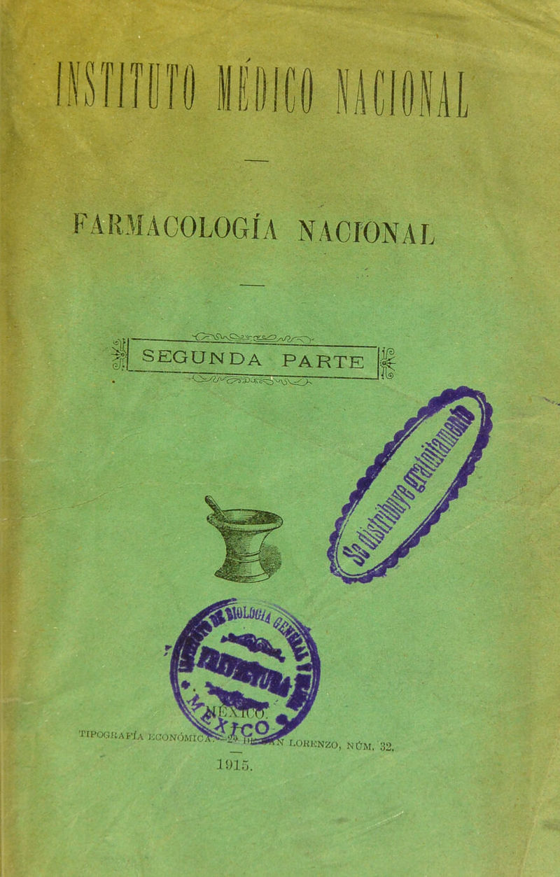J FARMACOLOGÍA NACIONAL
