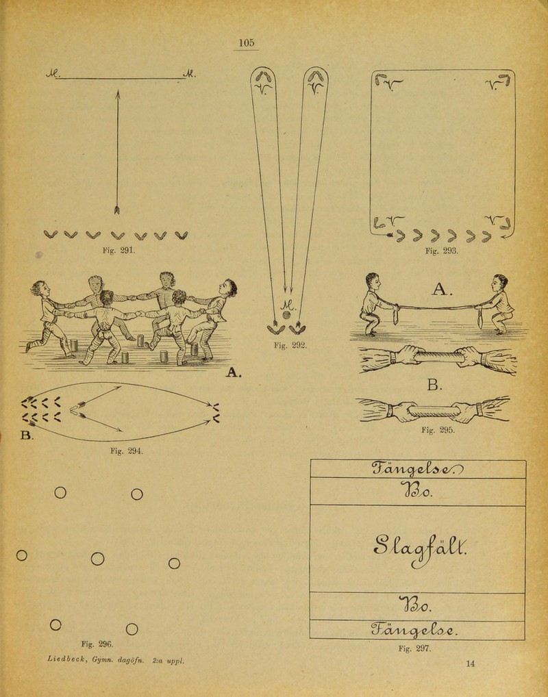 J£. JJL. i k Kg. 291. ° O Fig. 296. Liedbeck, Gijmn. dagöfn. 2:a uppl. ^Tö/vvg^£d o/D 12a S t CL 12/ . Fig. 297. 14
