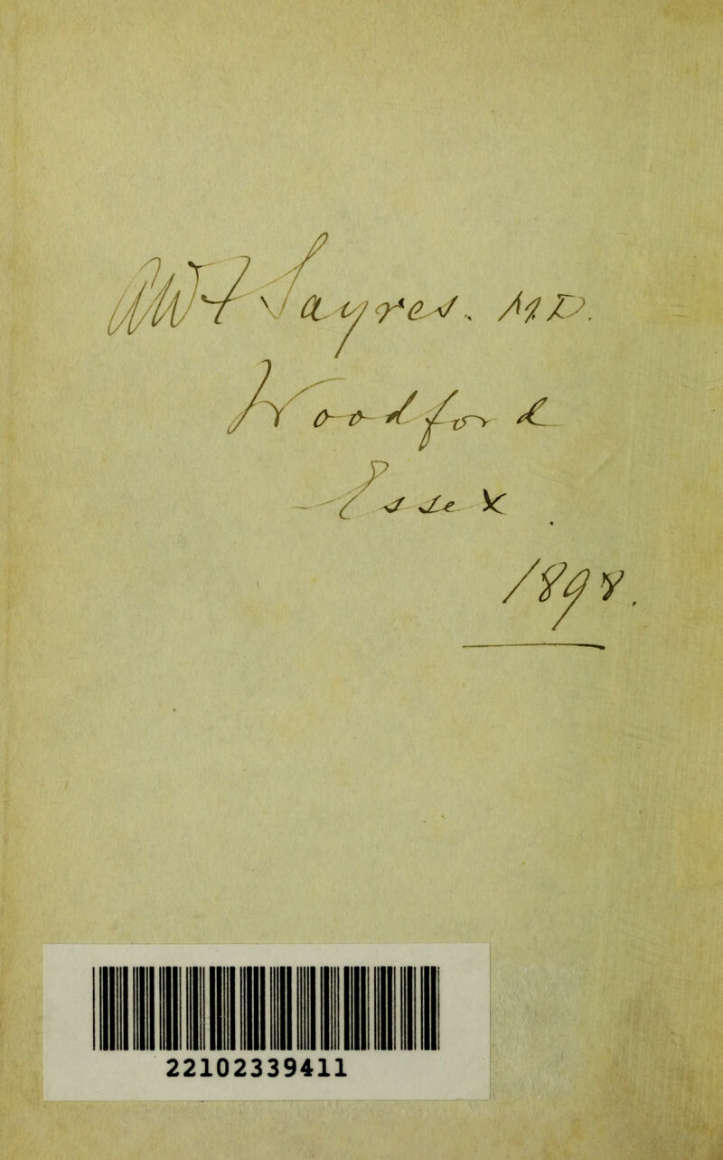 \ ' CL iS/y*(^/ ; Ail £■ Y o-t>~ tr> Y A </ x 22102339411