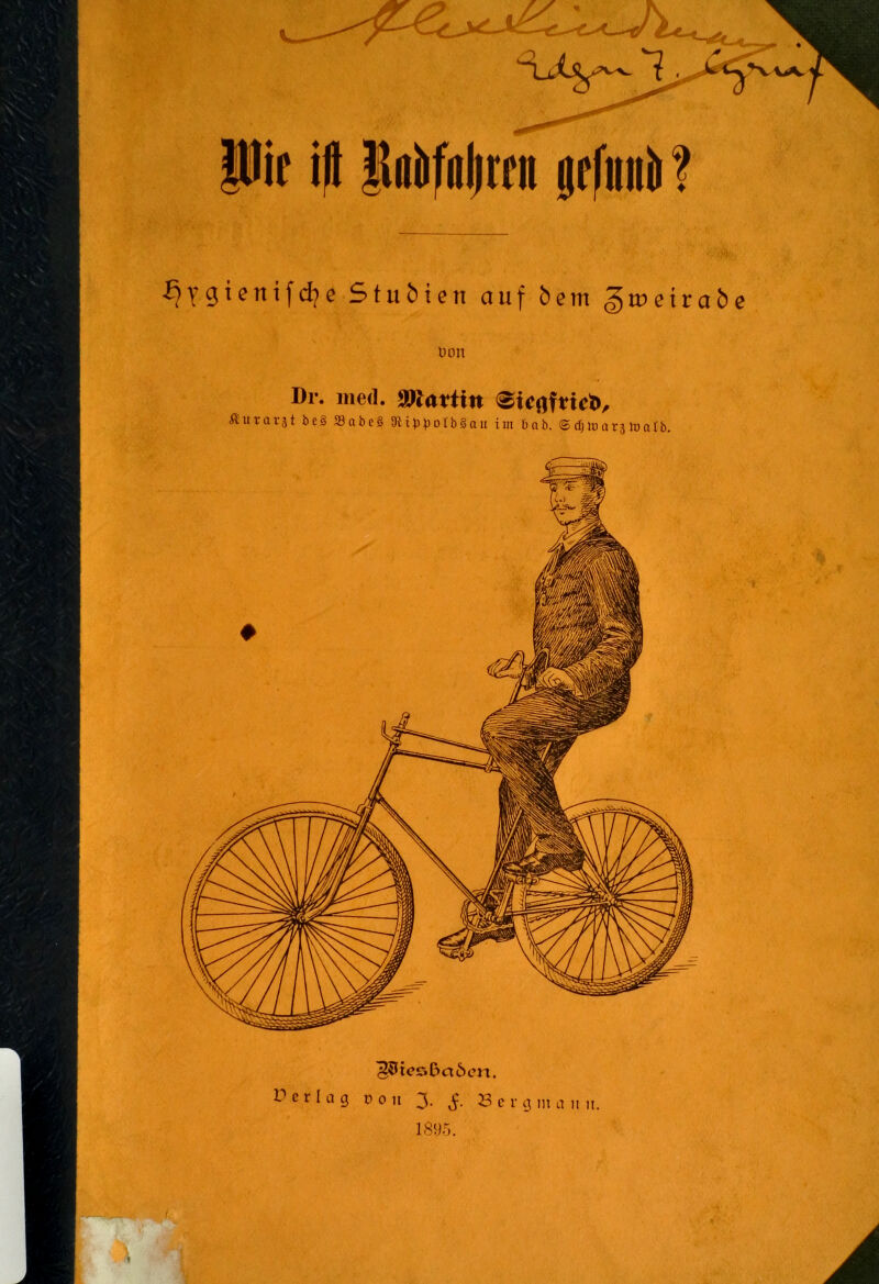 Pif ill iinbfnljmi grfuuii ? -E>Ygientfd?e Studien auf öem giueiraöe Don Dr. med. 9Wavtitt StCflfmb, Äux(iv31 b e 3 23cibe§ Oiif>fioIb§ciu tnt bub. ©dfitiixt-jlDciIb. ^teofrctöert. Verlag d o u 3- S- Berg m a n n. 1895.