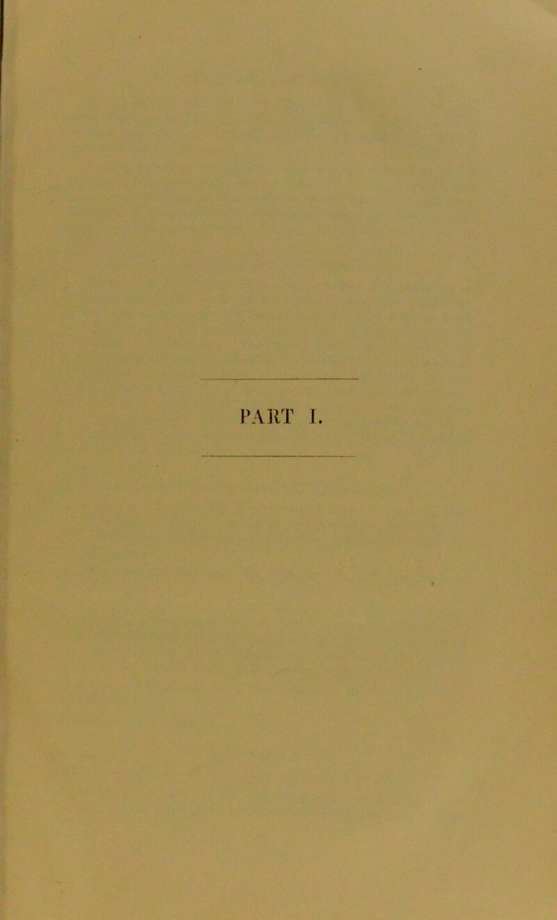 PART I.