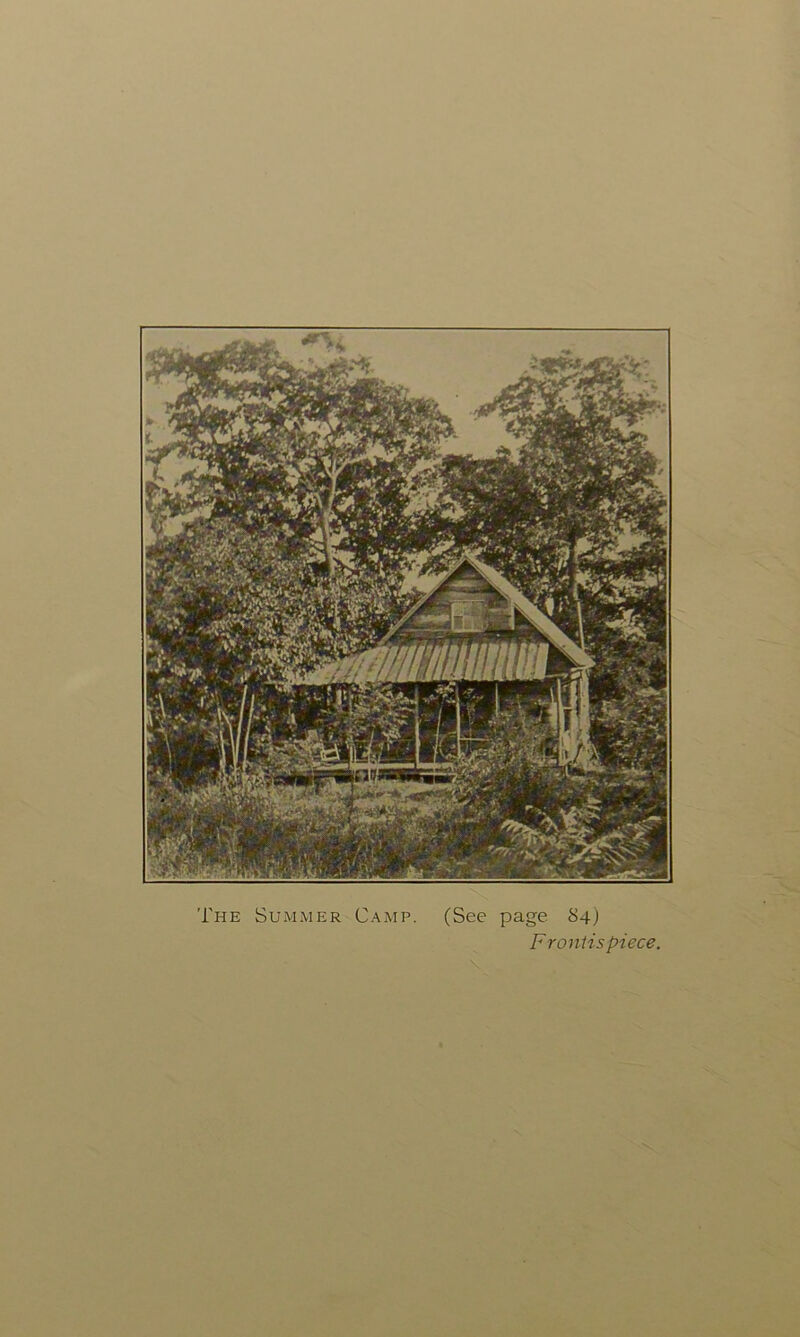 The Summer-Camp. (See page S4) Frontispiece.