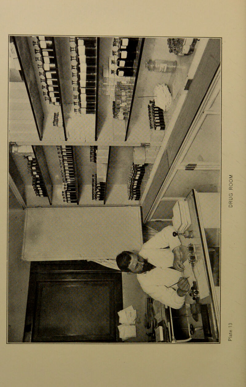 Plate 13 DRUG ROOM