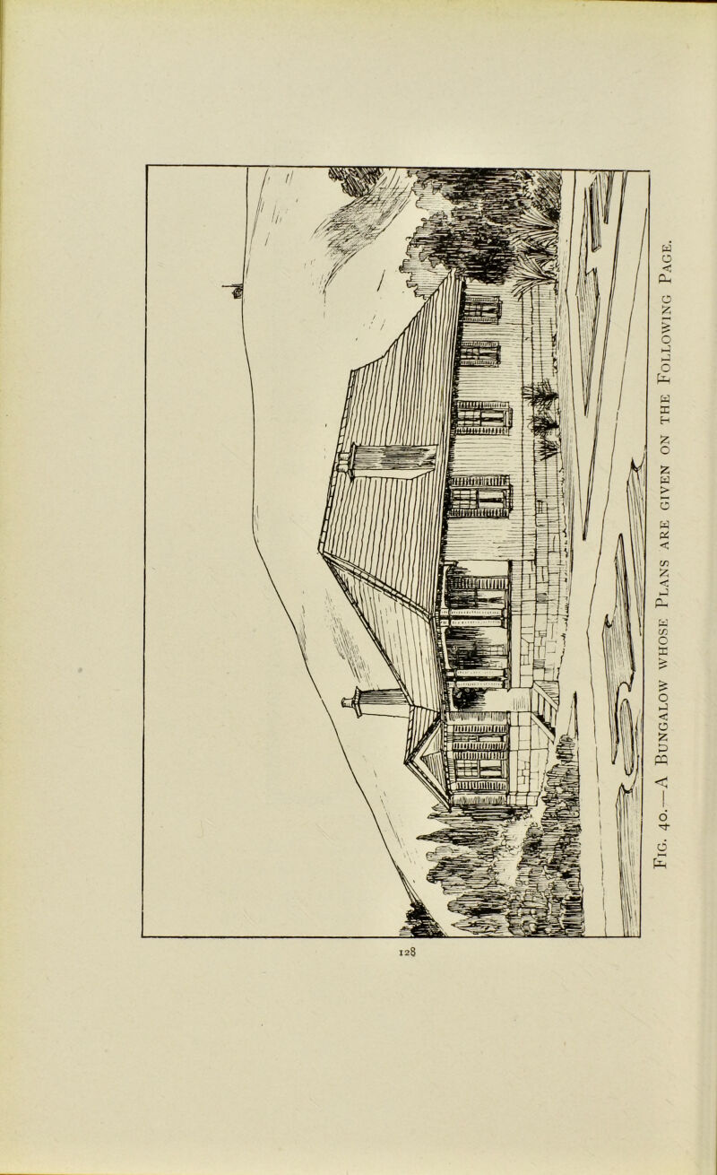 Fig. 40.—A Bungalow whose Plans are given on the Following Page.