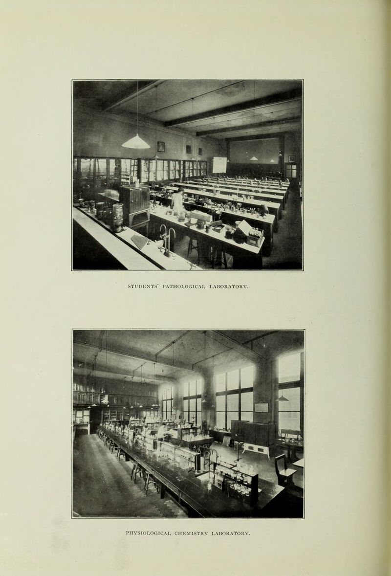 STUDENTS' PATHOEOGICAE EAUORATORV. PHYSIOEOCICAI, CHEMISTRY EAUORATORY,