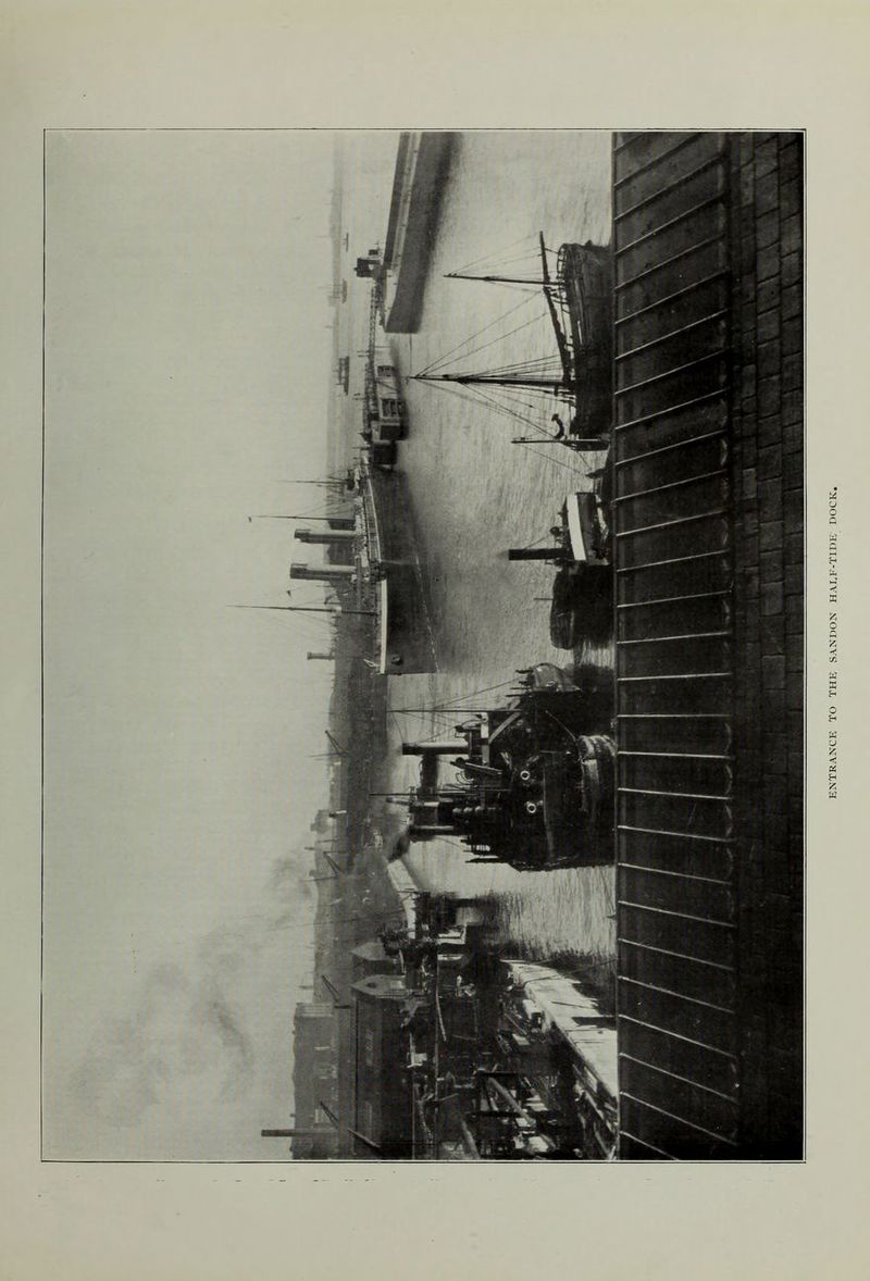 ENTRANCE TO THE SANDON HAEF-TIDE DOCK,